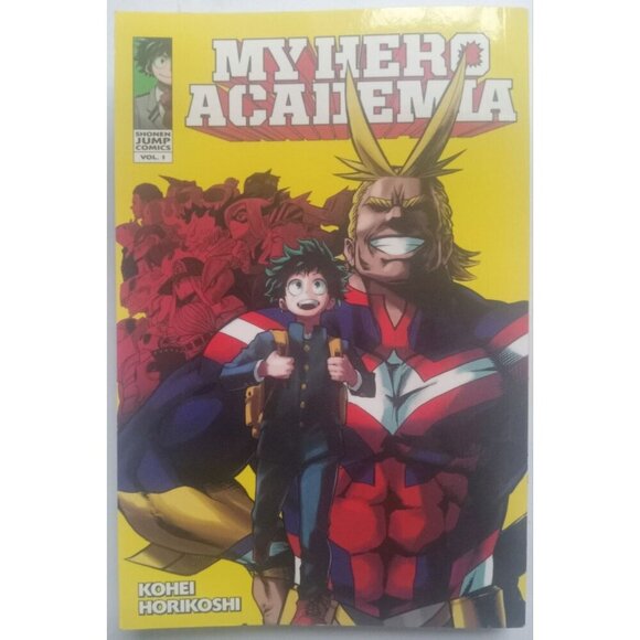 My Hero Academia #1 Manga by Kohei Horikoshi - VIZ Media August 2015 Edition - Picture 1 of 2